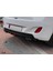 Ford Focus 2 Hatchback Uyumlu Body Kit Difüzör 4 Çıkış Yuvarlak Siyah Model 2 3