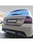 Skoda Fabia Uyumlu Body Kit Difüzör 2 Çıkış Gri Kare 2