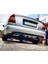Hyundai Accent Milenyum Uyumlu Body Kit Difüzör 2 Çıkış Gri Kare 2