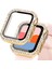 Apple Watch ( 44MM ) Önü Cam Elmas Taşlı Zarif Tam Koruma Kılıf 1