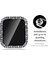Apple Watch ( 44MM ) Önü Cam Elmas Taşlı Zarif Tam Koruma Kılıf 3