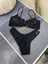 Siyah Ipli Dantelli Bralet Takımı 1