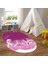 Dijital Baskılı Kaymaz Yıkanabilir Eğlenceli Eğitici Oval Çocuk Odası Halısı, N-O-Çocuk-43-Mor, 5