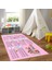 Dijital Baskılı Kaymaz Taban Yıkanabilir Eğlenceli Eğitici Çocuk Odası Halısı, N-Çocuk-05-Pembe, 3