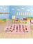 Dijital Baskılı Kaymaz Yıkanabilir Eğlenceli Eğitici Oval Çocuk Odası Halısı, N-O-Çocuk-33-Pembe, 4