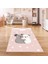 Dijital Baskılı Kaymaz Taban Yıkanabilir Eğlenceli Eğitici Çocuk Odası Halısı, N-Çocuk-22-Pembe, 3