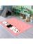 Dijital Baskılı Kaymaz Taban Yıkanabilir Eğlenceli Eğitici Çocuk Odası Halısı, N-Çocuk-49-Pembe, 1