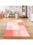 Dijital Baskılı Kaymaz Taban Yıkanabilir Eğlenceli Eğitici Çocuk Odası Halısı, N-Çocuk-10-Pembe, 5