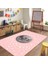 Dijital Baskılı Kaymaz Taban Yıkanabilir Eğlenceli Eğitici Çocuk Odası Halısı, N-Çocuk-27-Pembe, 1