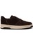 Hakiki Süet Kahverengi Erkek Sneaker Ayakkabı - 01965MKHVE04 1