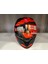 Kask mt Braker Sv Punk Rider B5 Mat Orange/red/black 4