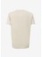 Bej Erkek Bisiklet Yaka Basic Baskılı T-Shirt D4SM-TST3310 2