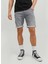 Normal Bel Normal Gri Erkek Denim Şort Jjırıck Jjıcon Shorts Ge 370 I.k Jn 2