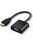 HDMI To VGA Dijital - Analog Monitör Çevirici Dönüştürücü 1