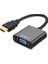 HDMI To VGA Dijital - Analog Monitör Çevirici Dönüştürücü 3