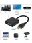 HDMI To VGA Dijital - Analog Monitör Çevirici Dönüştürücü 5
