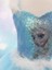 Kız Çocuk Tarlatanlı Simli Frozen Abiye 3