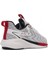 Beyaz Kaymaz Taban Triko Kumaş Memory Foam Sneaker 4