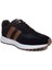 Erkek Siyah Taba Mevsimlik Kauçuk Kaymaz Taban Comfort Sneaker 2