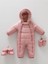 Koyu Pembe Astronot Tulum Içi Kürklü 1