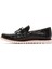 Fly Erkek Siyah Deri Casual Loafer 24SFD6914DI 2