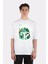 Beyaz Oversize T-Shirt Tropical Boba Fett 1
