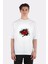 Beyaz Oversize T-Shirt Hidden Organisation 1