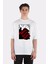 Beyaz Oversize T-Shirt One Punch Man - Saitama 1