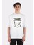 Unisex Beyaz Oversize T-Shirt Precious Cargo 1