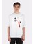Beyaz Oversize T-Shirt Naruto And Sasuke Great1 1