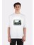Beyaz Oversize T-Shirt Star Wars Mandalorian Beskar's Rightful Owner 1