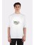 Beyaz Oversize T-Shirt Flying Bassinet 1