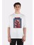 Beyaz Oversize T-Shirt Serpent Hashira Obanai Iguro 1