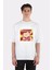 Beyaz Oversize T-Shirt Idiot Boy As Sakuragi Hanamichi 1