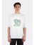Beyaz Oversize T-Shirt The Mandalorian Spring Grogu 1