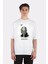 Beyaz Oversize T-Shirt Star Wars Mandalorian Boba Fett Revealed 1