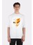 Beyaz Oversize T-Shirt Naruto Amazing Face 1