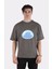 Füme Pamuk Bisiklet Yaka Oversize T-Shirt That Time I Got Reincarnated As A Slime 1