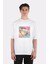 Beyaz Oversize T-Shirt Naruto 1