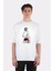Beyaz Oversize T-Shirt Pipsqueak Hanamichi Sakuragi 1