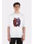 Beyaz Oversize T-Shirt Itachi And Sasuke 1