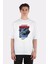 Beyaz Oversize T-Shirt The Mandalorian The Empire Is Back 1