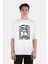 Beyaz Oversize T-Shirt Waifu Material Ahegao Face Anıme Neko Gırl (Gift For Otaku) 1
