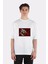 Beyaz Oversize T-Shirt Dragon 1