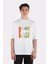 Beyaz Oversize T-Shirt High Jump 1