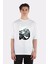 Beyaz Oversize T-Shirt Nature Exposure 1