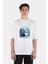 Beyaz Oversize T-Shirt A Quiet Spot Of Tea 1