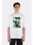Beyaz Oversize T-Shirt Metal Gear Solid 1