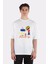 Beyaz Oversize T-Shirt The Cool Kid Just Showed Up Back To School First Day 1