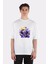 Beyaz Oversize T-Shirt Magical Celestial Asada Shino Sinon 1